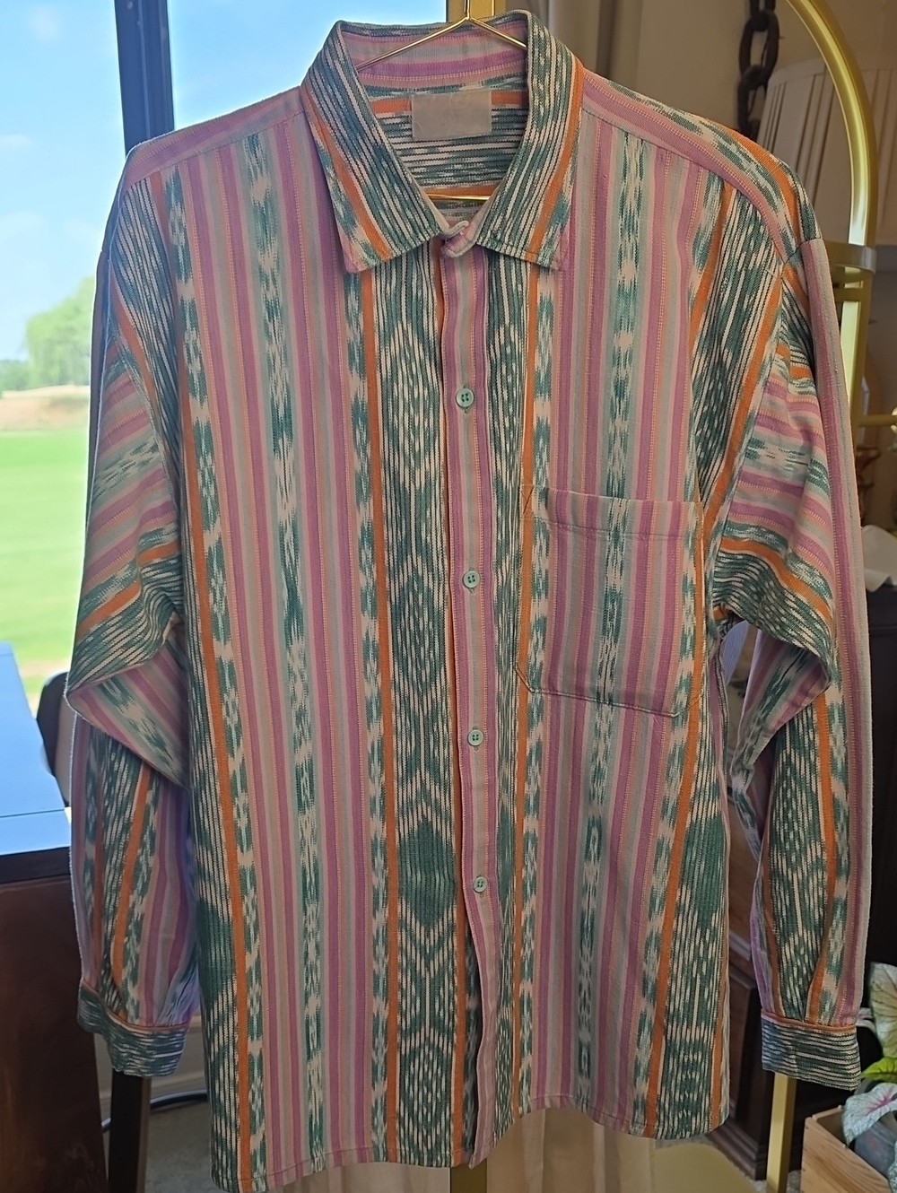 Vintage Southwestern Western Rare Colorway Popol Vuh Button-Up Shirt Unisex